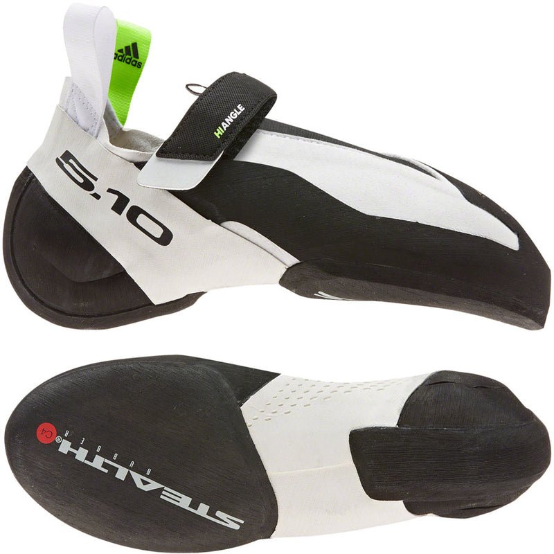Load image into Gallery viewer, Five Ten Hiangle Climbing Shoes - Men's, FTWR White/Core Black/Signal Green, 9.5