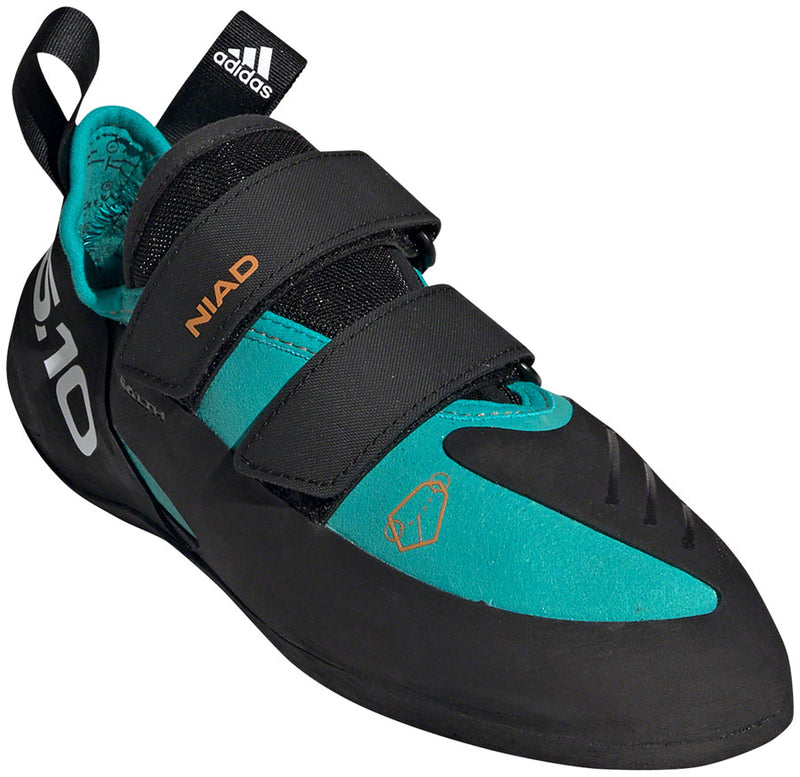 Load image into Gallery viewer, Five-Ten-Niad-VCS-Climbing-Shoe-Women's-Core-Black-Core-Black-FTWR-White-Core-Black-Core-Black-FTWR-White-11.5-Flat-Pedal-Shoes