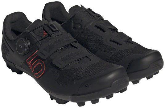 Five Ten Kestrel BOA Mountain Clipless Shoes - Men's, Core Black/Gray Six/Gray Four, 12