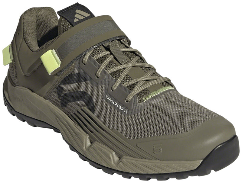 Load image into Gallery viewer, Five-Ten-Trailcross-Clipless-Shoes-Men's-Orbit-Green-Carbon-Core-Black-Orbit-Green-Carbon-Core-Black-8.5-Mountain-Biking-Shoes