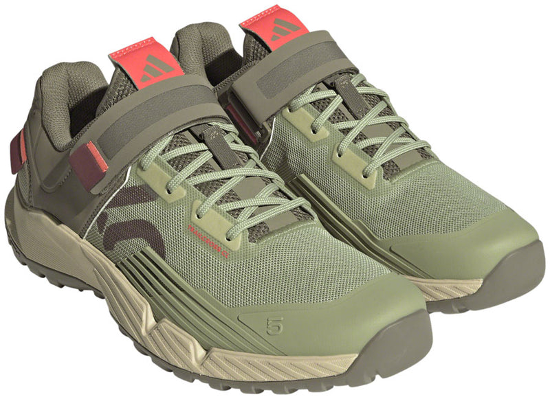 Load image into Gallery viewer, Five-Ten-Trailcross-Mountain-Clipless-Shoes-Women's-Magic-Lime-Quiet-Crimson-Orbit-Green-Magic-Lime-Quiet-Crimson-Orbit-Green-7.5-Mountain-Biking-Shoes