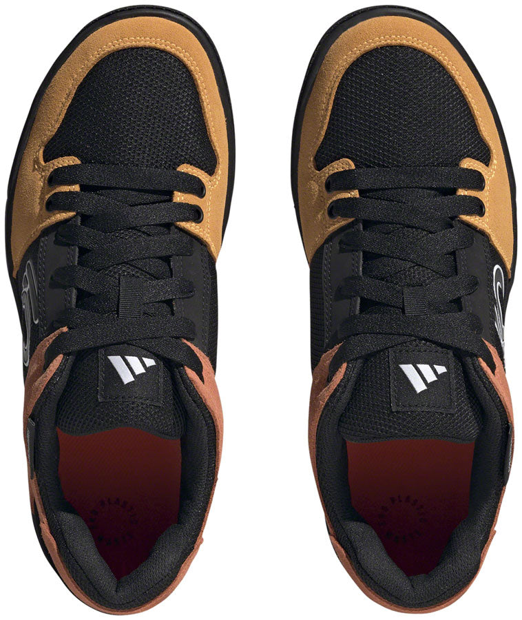 Load image into Gallery viewer, Five Ten Freerider Flat Shoes - Men's, Core Black/Ftwr White/Impact Orange, 8.5