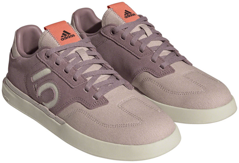 Load image into Gallery viewer, Five-Ten-Sleuth-Flat-Shoes-Women's-Wonder-Oxide-Wonder-Taupe-Coral-Fusion-Wonder-Oxide-Wonder-Taupe-Coral-9.5-Flat-Pedal-Shoes