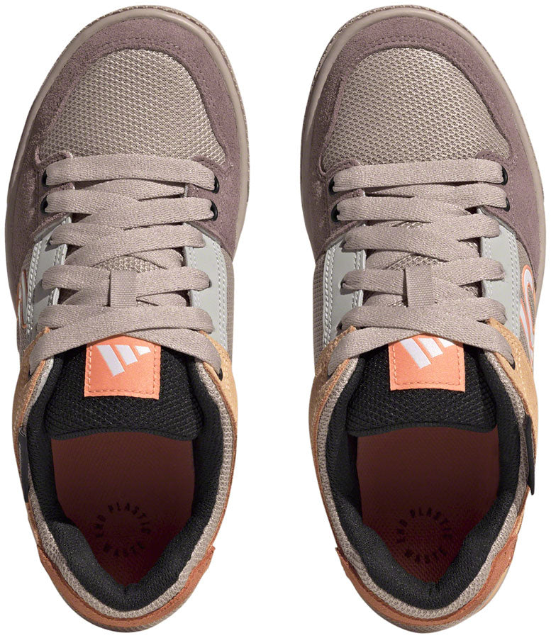 Load image into Gallery viewer, Five Ten Freerider Flat Shoes - Women's, Wonder Taupe/Ftwr White/Acid Orange, 8.5