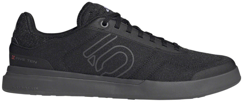 Load image into Gallery viewer, Five Ten Sleuth Deluxe Canvas Flat Shoes - Men's, Core Black/Gray Five/Ftwr White, 6