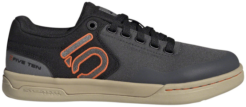 Load image into Gallery viewer, Five Ten Freerider Pro Canvas Flat Shoes - Women's, Gray Six/Gray Four/Impact Orange, 5.5