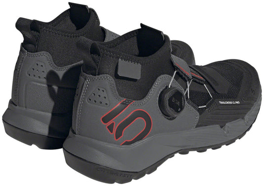 Five Ten Trailcross Pro Mountain Clipless Shoes - Women's, Gray Five/Core Black/Red, 7.5