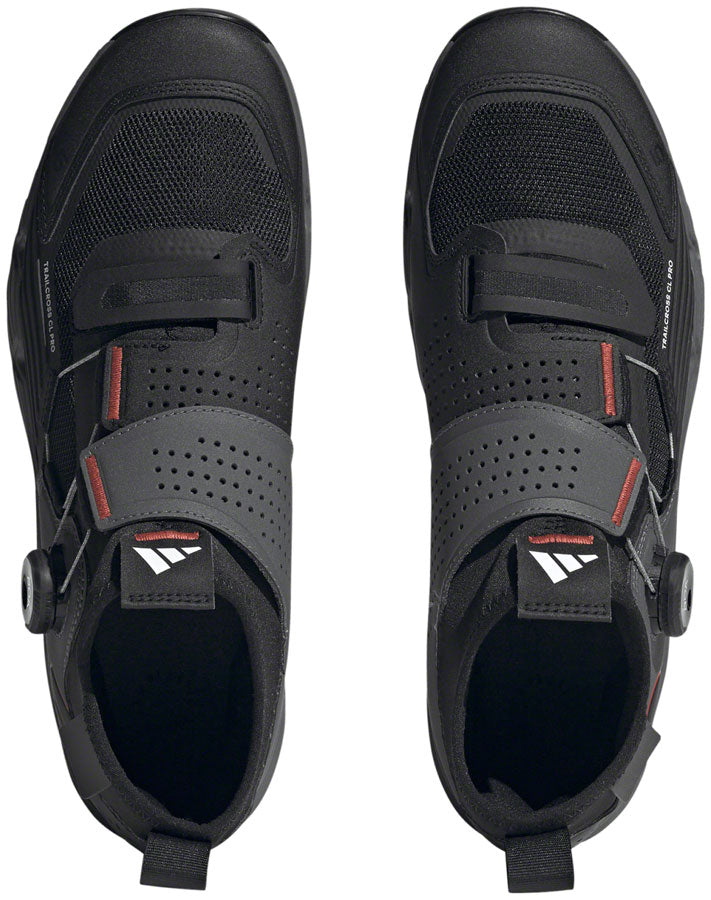 Load image into Gallery viewer, Five Ten Trailcross Pro Mountain Clipless Shoes - Men's, Gray Five/Core Black/Red, 10.5