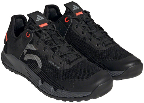 Five Ten Trailcross LT Flat Shoes - Women's, Core Black/Gray Two/Solar Red, 8.5