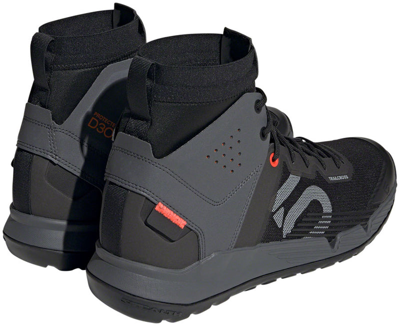 Load image into Gallery viewer, Five Ten Trailcross Mid Pro Flat Shoes - Men's, Core Black/Gray Two/Solar Red, 12