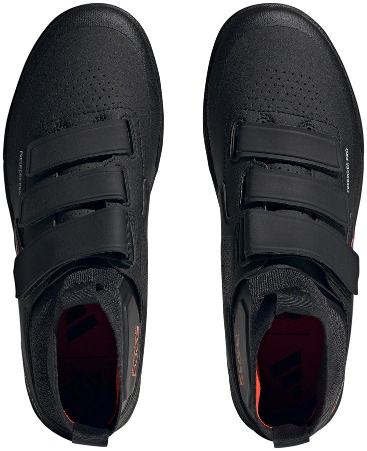 Load image into Gallery viewer, Five Ten Freerider Pro Mid VCS Flat Shoes - Men's, Core Black/Solar Red/Gray Three, 9