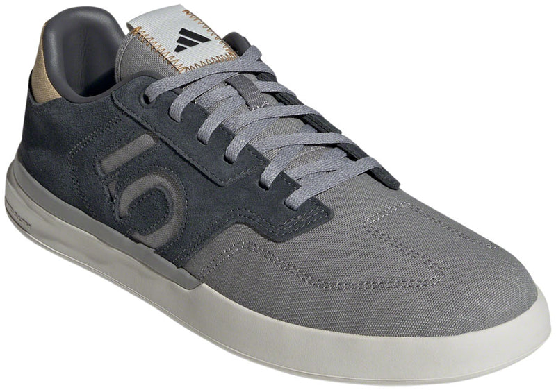Load image into Gallery viewer, Five-Ten-Sleuth-Flat-Shoes-Men's-Gray-Five-Gray-Three-Bronze-Strata-Gray-Five-Gray-Three-Bronze-Strata-9.5-Flat-Pedal-Shoes