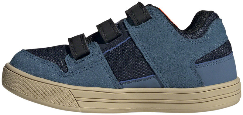 Load image into Gallery viewer, Five Ten Freerider Kid's VCS Flat Shoes - Youth, Legend Ink/Wonder Steel/Impact Orange, 12.5K