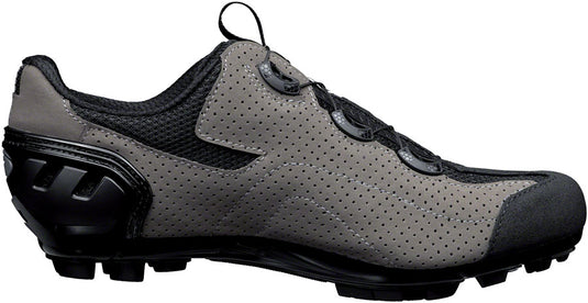 Sidi MTB Gravel Clipless Shoes - Men's, Black/Titanium, 48