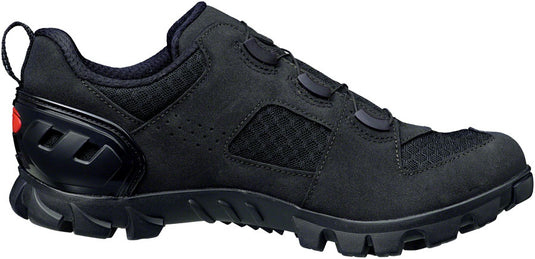 Sidi Turbo Mountain Clipless Shoes - Men's, Black/Black, 46