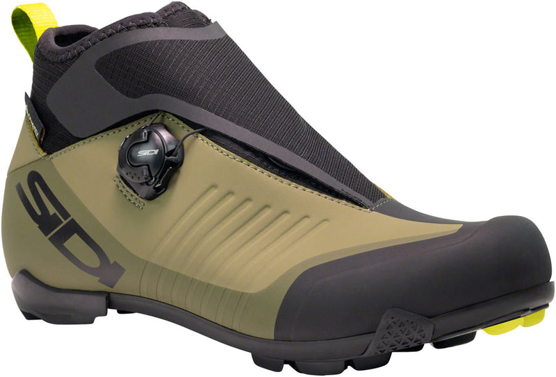 Load image into Gallery viewer, SIDI Hiemx Cycling Boot - Black/Green Olive, 47 , Millennium Fit