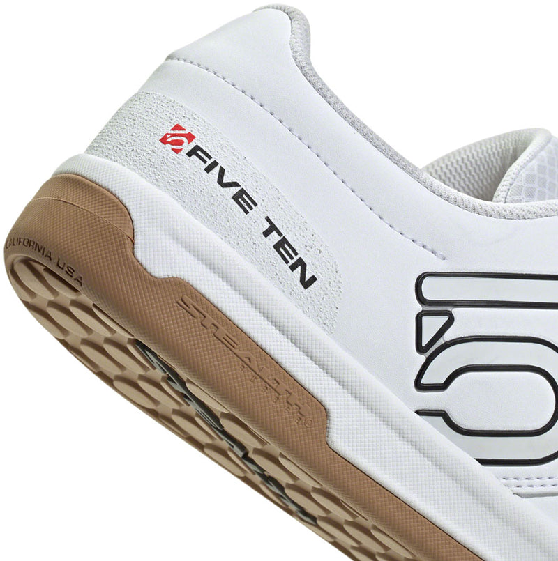 Load image into Gallery viewer, Five Ten Freerider Pro Flat Shoes - Men's, FTWR White/Core Black/Red, 6.5