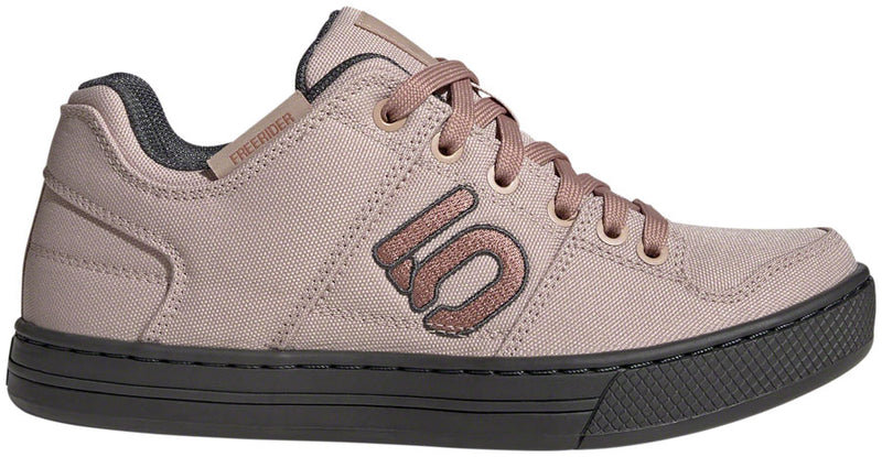 Load image into Gallery viewer, Five-Ten-Freerider-Canvas-Flat-Shoes-Women's-Wonder-Taupe-Warm-Clay-Gray-Six-Wonder-Taupe-Warm-Clay-Gray-Six-8-Flat-Pedal-Shoes