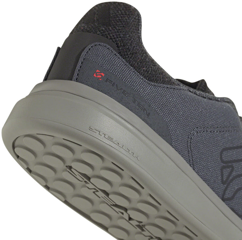 Load image into Gallery viewer, Five Ten Sleuth DLX Canvas Flat Shoes - Men's, Gray Six/Core Black/Olive Strata, 6