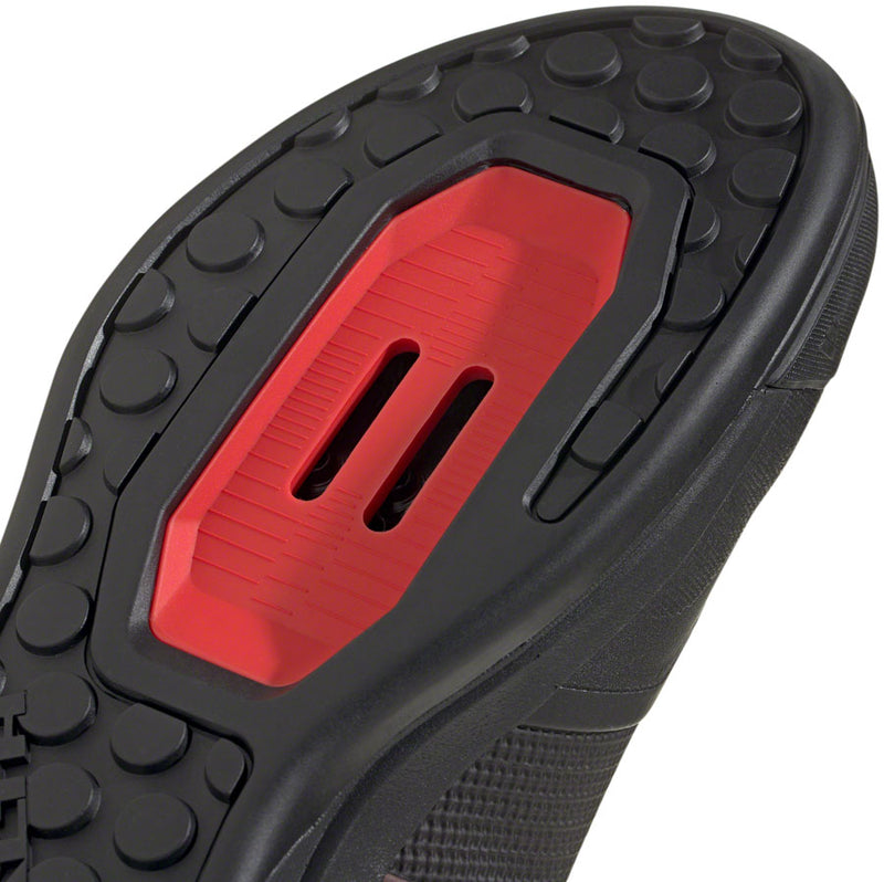 Load image into Gallery viewer, Five Ten Hellcat Pro Mountain Clipless Shoes - Men's, Core Black/Core Black/Red, 7.5
