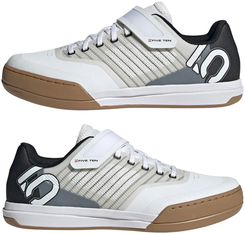 Load image into Gallery viewer, Five Ten Hellcat Pro Mountain Clipless Shoes - Men's, FTWR White/FTWR White/Core Black, 5
