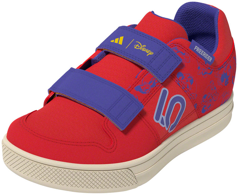 Load image into Gallery viewer, Five-Ten-Freerider-VCS-DSN-Kids-Flat-Shoes-Pure-Ruby-Violet-Tone-Wonder-White-Pure-Ruby-Violet-Tone-Wonder-White-5-Flat-Pedal-Shoes