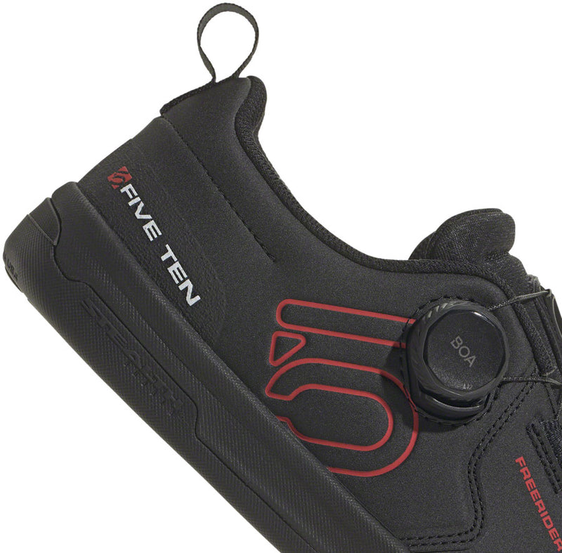 Load image into Gallery viewer, Five Ten Freerider Pro BOA Flat Shoes - Men's, Core Black/Red/FTWR White, 13