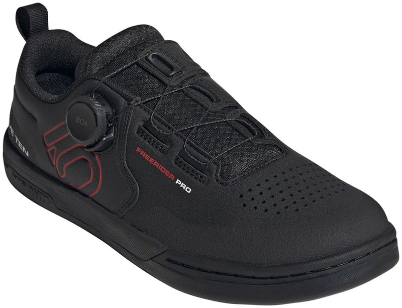 Load image into Gallery viewer, Five Ten Freerider Pro BOA Flat Shoes - Men's, Core Black/Red/FTWR White, 13