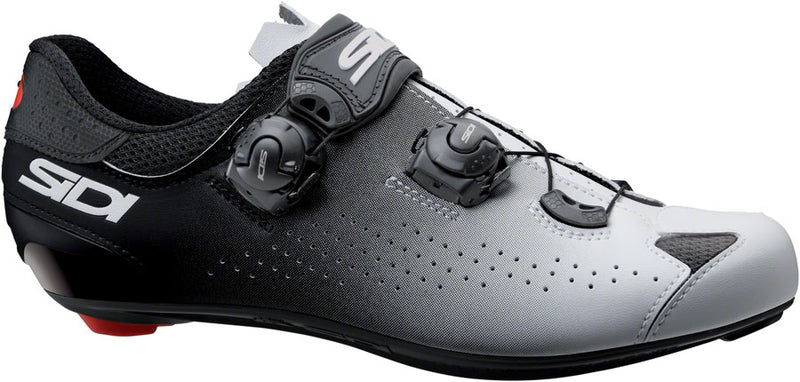 Load image into Gallery viewer, SIDI-Genius-10-Road-Shoes-Gray-Black-Gray-Black-Road-Bike-Cycling-Shoes