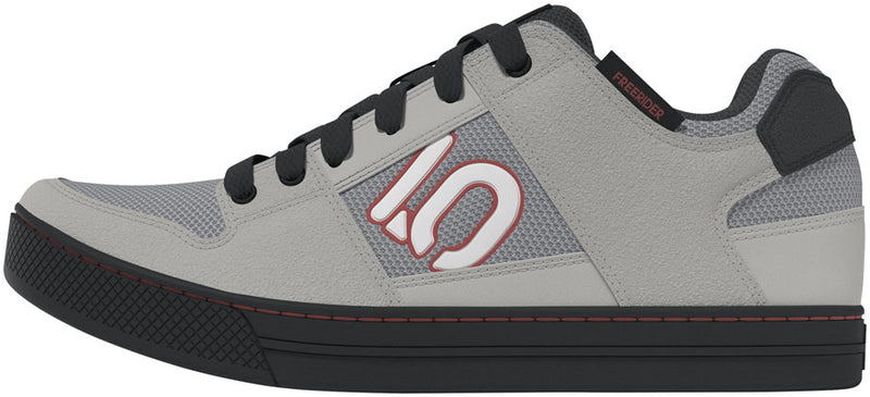 Load image into Gallery viewer, Five-Ten-Freerider-Flat-Shoes-Men's-Gray-3-Footwear-White-Wonder-Alumina-Flat-Pedal-Shoes