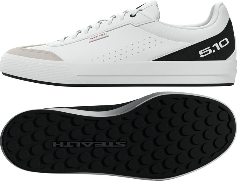 Load image into Gallery viewer, Five Ten Sleuth DLX Flat Shoes - Men's, FTWR White/FTWR White/Core Black, 10.5