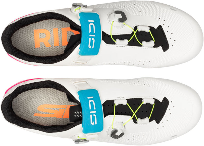 Load image into Gallery viewer, SIDI Genius X WYVE Road Shoes - Men's, White Fluo, 42