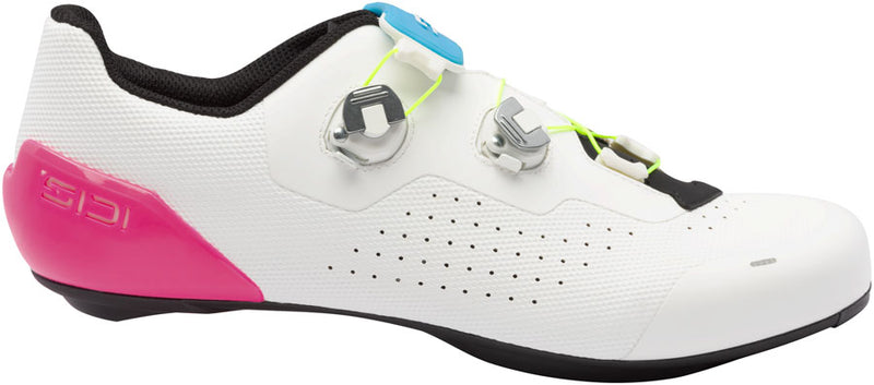 Load image into Gallery viewer, SIDI-Genius-X-WYVE-Road-Shoes-Men's-White-Fluo-White-Fluo-Road-Bike-Cycling-Shoes