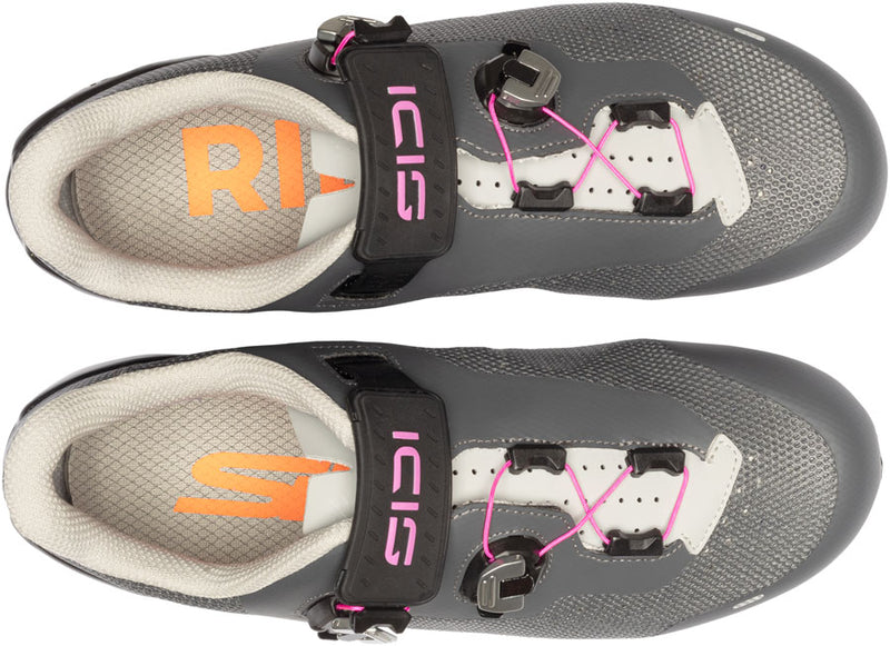 Load image into Gallery viewer, SIDI Genius X WYVE Road Shoes - Women's, Anthracite Gray, 38