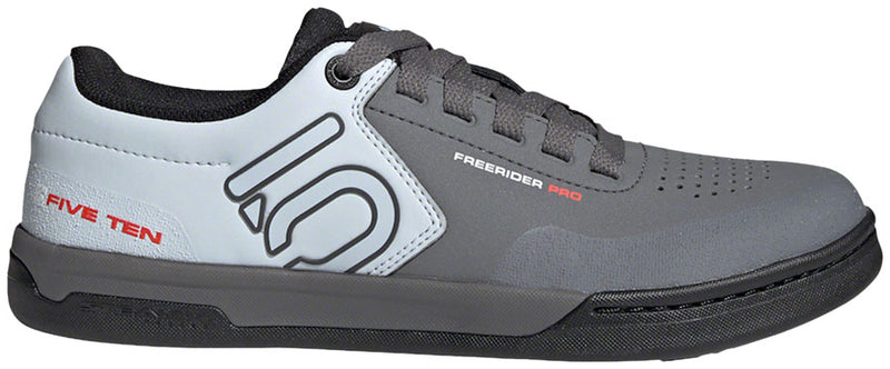 Load image into Gallery viewer, Five Ten Freerider Pro Flat Shoes - Men's, Gray Five / Cloud White / Halo Blue, 13