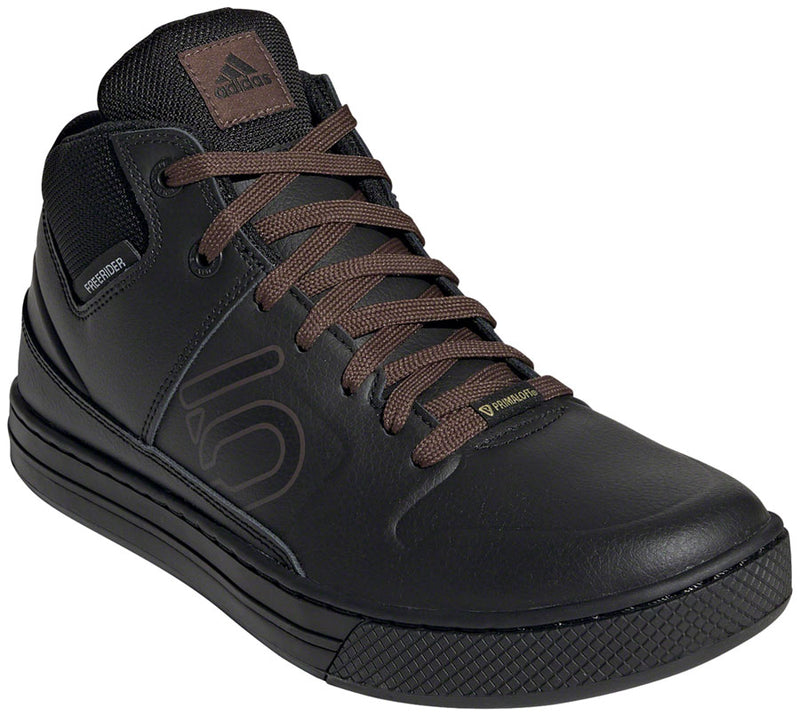 Load image into Gallery viewer, Five-Ten-Freerider-EPS-Mid-Flat-Shoes-Men's-Core-Black-Brown-FTWR-White-Core-Black-Brown-FTWR-White-6.5-Flat-Pedal-Shoes
