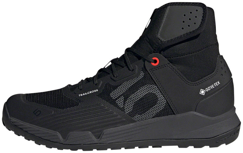 Load image into Gallery viewer, Five Ten Trailcross GTX Flat Shoes - Men's, Core Black / DGH Solid Gray / FTWR White, 14