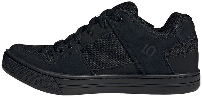 Load image into Gallery viewer, Five Ten Freerider Flat Shoes - Women's, Core Black / Acid Mint / Core Black, 10.5