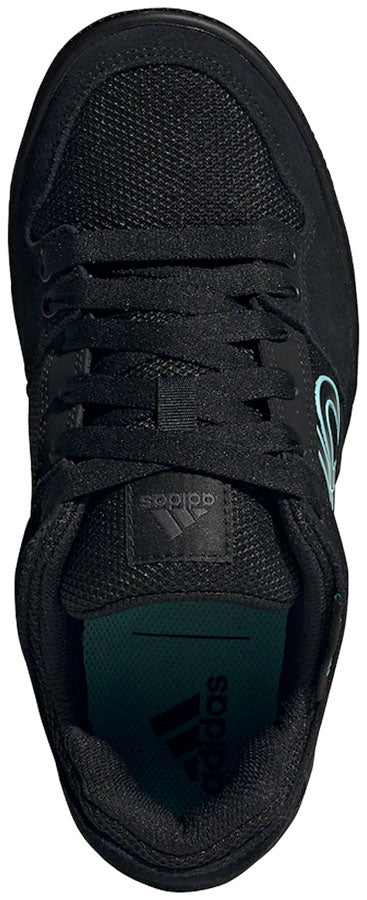 Load image into Gallery viewer, Five Ten Freerider Flat Shoes - Women's, Core Black / Acid Mint / Core Black, 10