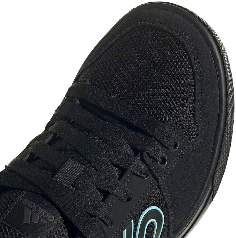 Load image into Gallery viewer, Five Ten Freerider Flat Shoes - Women's, Core Black / Acid Mint / Core Black, 10