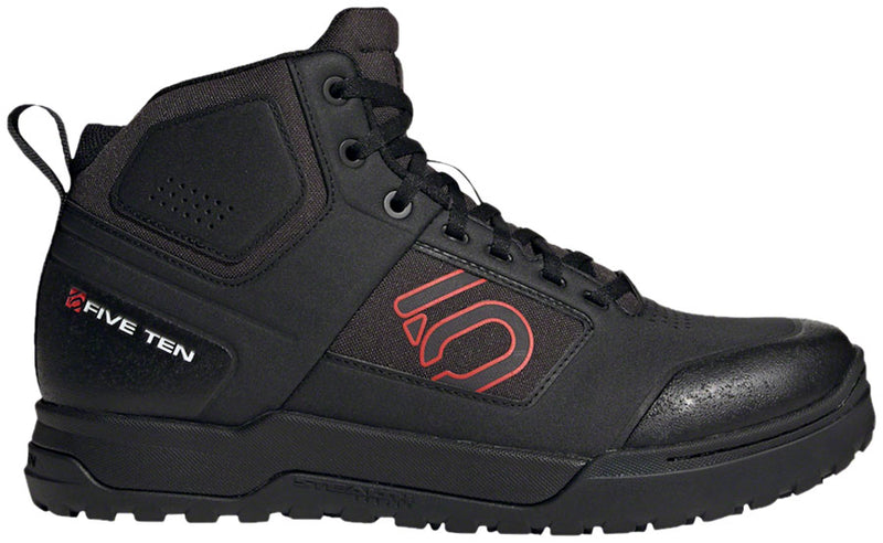 Load image into Gallery viewer, Five Ten Impact Pro Mid Flat Shoes - Men's, Core Black/Red/Core Black, 8