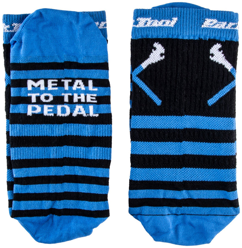 Load image into Gallery viewer, Park Tool SOX-6 Cycling Socks - Black/Blue, Large/X-Large