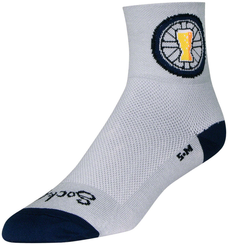 Load image into Gallery viewer, SockGuy Classic Destiny Soft Athletic Socks 3 Inch Cuff Gray Large/X-Large