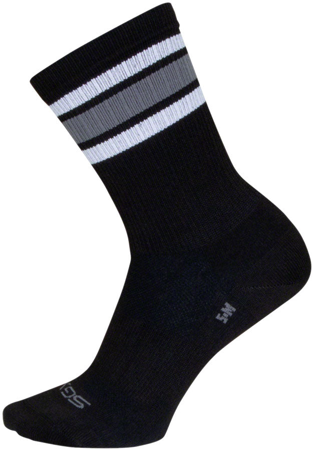 Load image into Gallery viewer, SockGuy Throwback SGX Socks - 6", Small/Medium Snug Arch Support