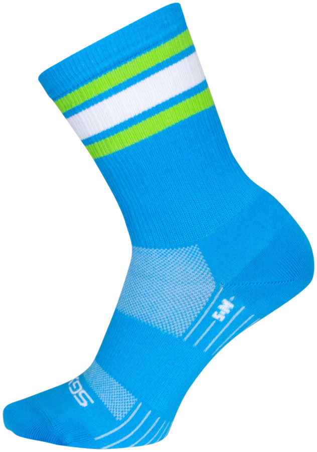 Load image into Gallery viewer, SockGuy Throwback SGX Socks - 6", Small/Medium Snug Arch Support