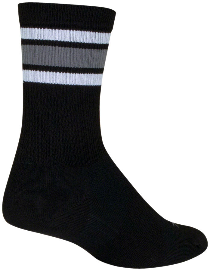 Load image into Gallery viewer, SockGuy Throwback SGX Socks - 6", Large/X-Large Snug Arch Support