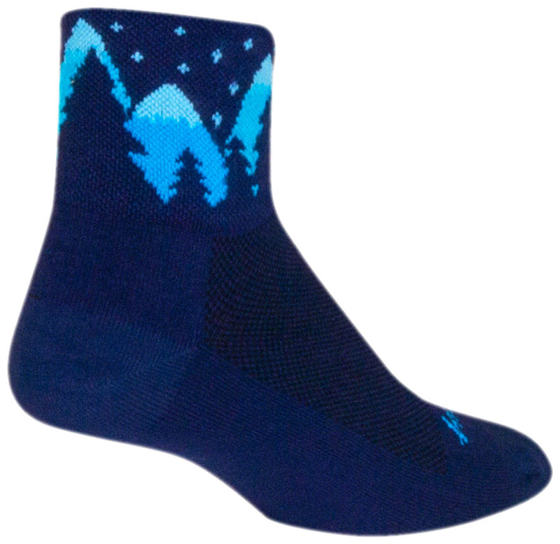 Load image into Gallery viewer, SockGuy Classic Midnight Socks - 3", Black, Small/Medium