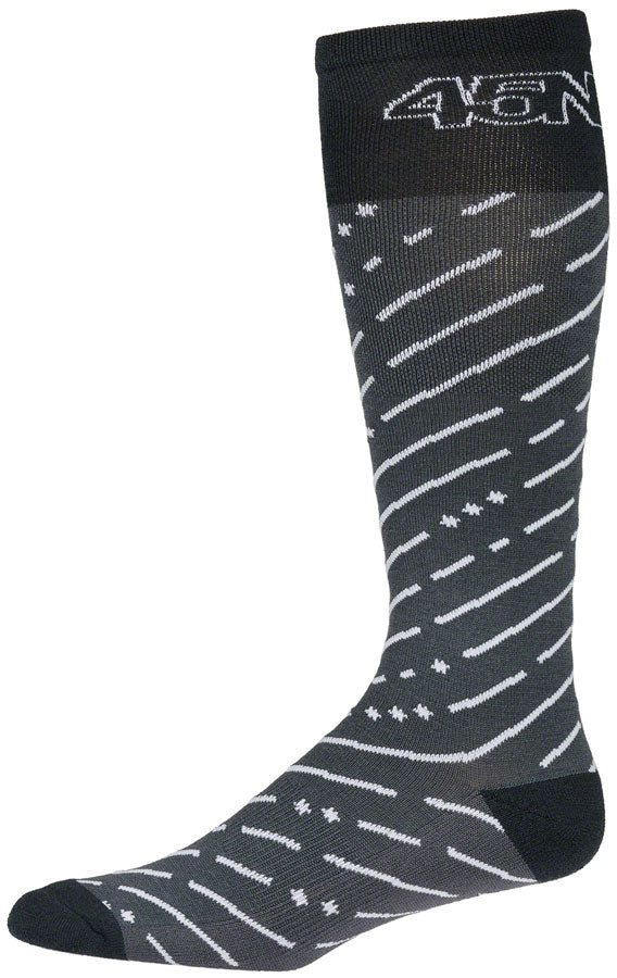 Load image into Gallery viewer, 45NRTH-Snow-Band-Midweight-Knee-High-Wool-Sock-Socks-SOCK2786