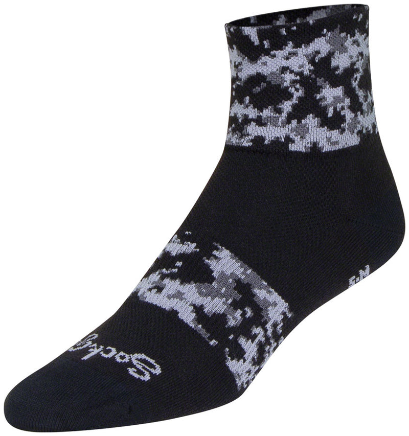 Load image into Gallery viewer, SockGuy Classic Dark Side Socks - 3", Large/X-Large