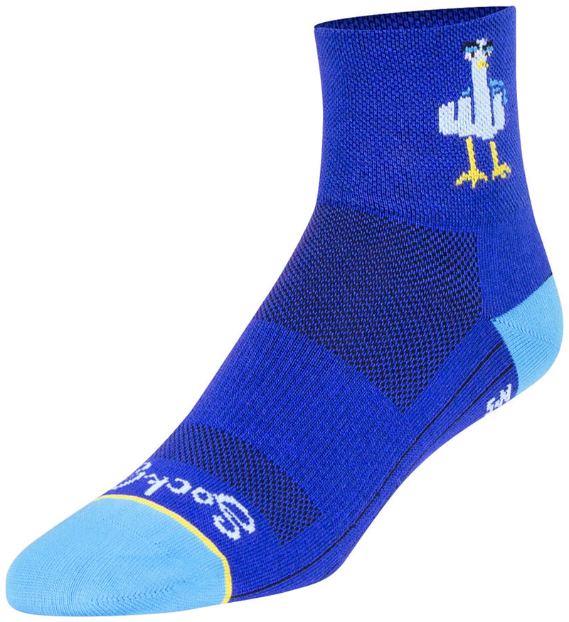 Load image into Gallery viewer, SockGuy Classic The Bird Socks - 3", Large/X-Large
